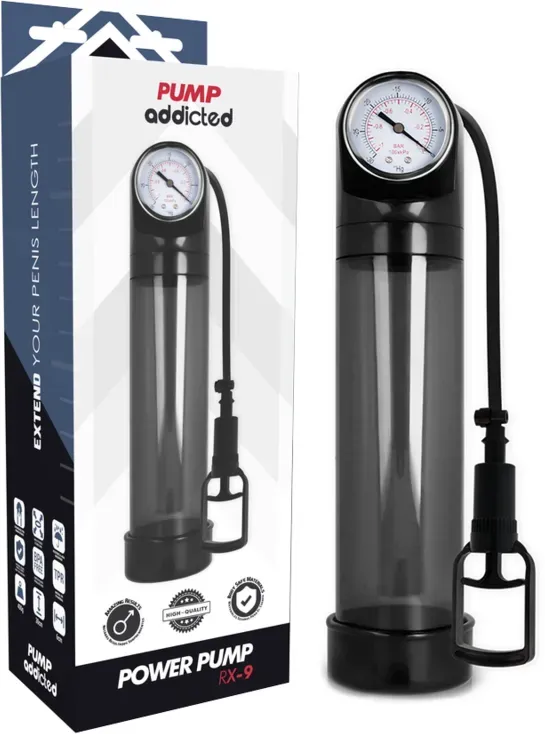 PUMP ADDICTED - RX9 TRANSPARENT - Schwarz