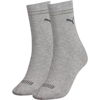 Puma Damen Socken grey melange 42 EU