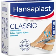 Hansaplast Classic Pflaster 5 m x 4 cm