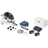 Festool KAPEX KSC 60 EB-Basic inkl. 2x Akku 5,0 Ah + Doppelladegerät + Systainer