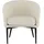 venture home Relaxsessel Fluffy Polyester 66 x 64 cm Weiß