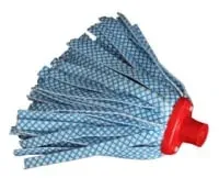 Bürstenmann Clean Star Wischmop, Ersatzkopf Farbe: blau /weiß