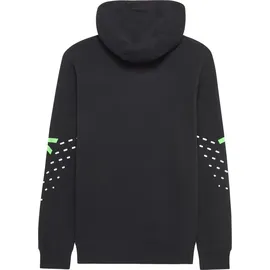 Fox Hoodie Schwarz/Grün L