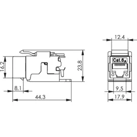 Telegärtner AMJ Module K CAT 6A