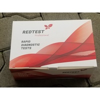 40 x Redtest Schnelltest Corona Antigentest Mund Nase Rachen Test MHD 06.2023