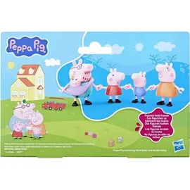 Hasbro Peppa Pigpa Pig Peppa Pigpas Fünfköpfige Familie