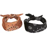 URBAN CLASSICS Bandana schwarz ONE SIZE