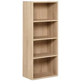 Finori Regal Step Bücherregal 41,5 x 102 x 25 cm Eiche