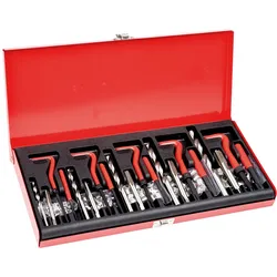 VEVOR 166 tlg Gewinde Reparatur Satz Gewindereparatur Werkzeug Metrisch Helicoil