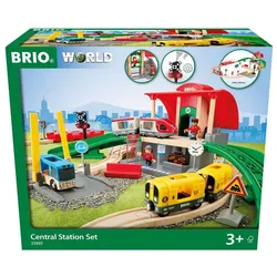 BRIO Spiel Großes City Bahnhof Set