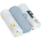 Lässig Heavenly soft Swaddle L Happy Fruits Lemon
