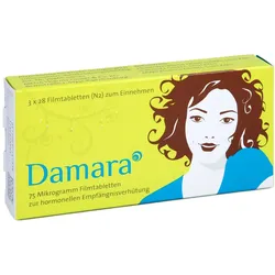 Damara 75 Mikrogramm Filmtabletten 3X28 St