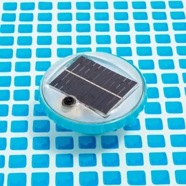 Intex Solarleuchte Kunststoff 1 St. weiß/blau