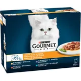 Gourmet Perle Katzenfutter Mini-Filets in Sauce 1020 G (12 X 85 G)