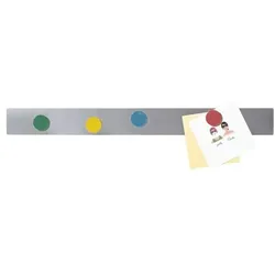 Franken Magnetleisten »ST1450« 50 cm Edelstahl silber, 5 cm