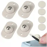 RACEL Möbelrolle Möbelrollen Kugelrollen 4 Stk selbstklebend Möbelroller für Schränke, (1-St., 4er-Packung), Leichtgängig, selbstklebend