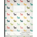 CreateSpace Notizbuch A4 100+ Seiten Soft Cover Westie Terrier