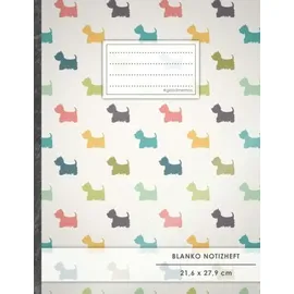 CreateSpace Notizbuch A4 100+ Seiten Soft Cover Westie Terrier