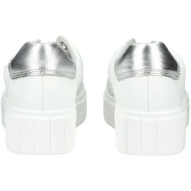 Gabor Davos Plateau-Sneaker Damen Silber/Weiß 39