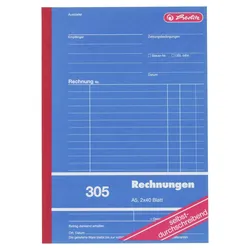 Herlitz 305 Rechnungen A5