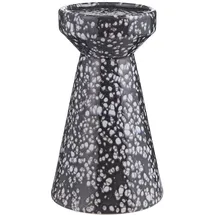 BUTLERS Stumpenkerzenhalter Speckle in Schwarz | Gr.: onesize
