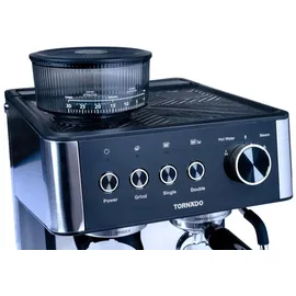 Tornado TCM5431-GS schwarz mit Mahlwerk