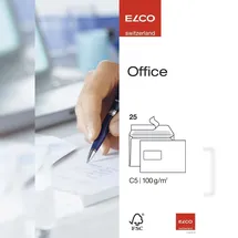 ELCO 74473-12, C5, mit Fenster, weiß, 25 Stück