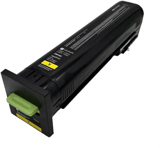 Lexmark Original Toner 72K20YE  High Yield Farbe: Yellow ca. 8.000 Seiten für CS 820 Serie und CX 820,825,860 Serien