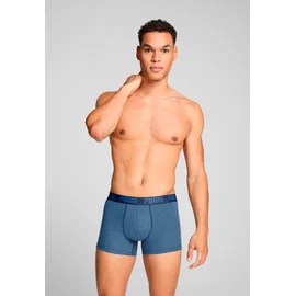 Puma Basic Boxershorts blau L 2er Pack