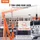 Vevor Wagenheber Stahl 3 t orange