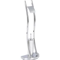 Beliani WC-Bürste SOACHA Silber