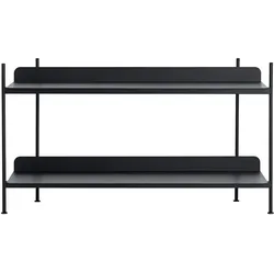 Muuto - Compile Shelving System (Config. 1), schwarz