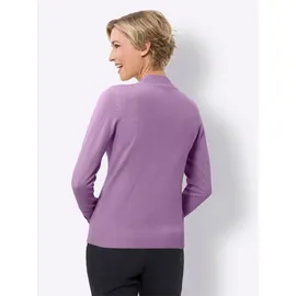 Sieh an! Stehkragen-Pullover Rosa 42