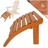 CASARIA Gartenliege 160 x 60 x 30 cm Braun