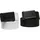 URBAN CLASSICS Canvas Belt Kids 2-Pack ONE SIZE Schwarz / Weiß