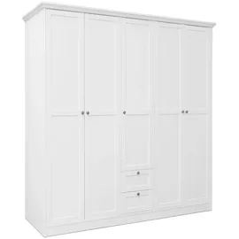 MID.YOU Laurito 190 x 200 x 67 cm weiß