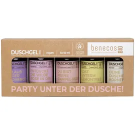 benecos Mini Duschgel Set - Party Dusche