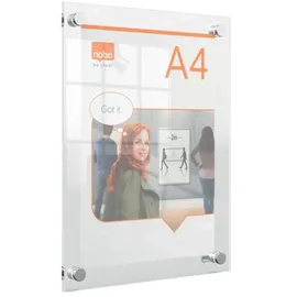 NOBO Premium Plus A4 Inforahmen 1915591 26,1 (B) x 210 mm, Acryl,