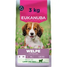 Eukanuba Welpenfutter Lamm & Reis 3 kg
