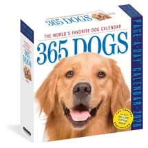Workman Publishing 365 Dogs Page-A-Day® Calendar 2026