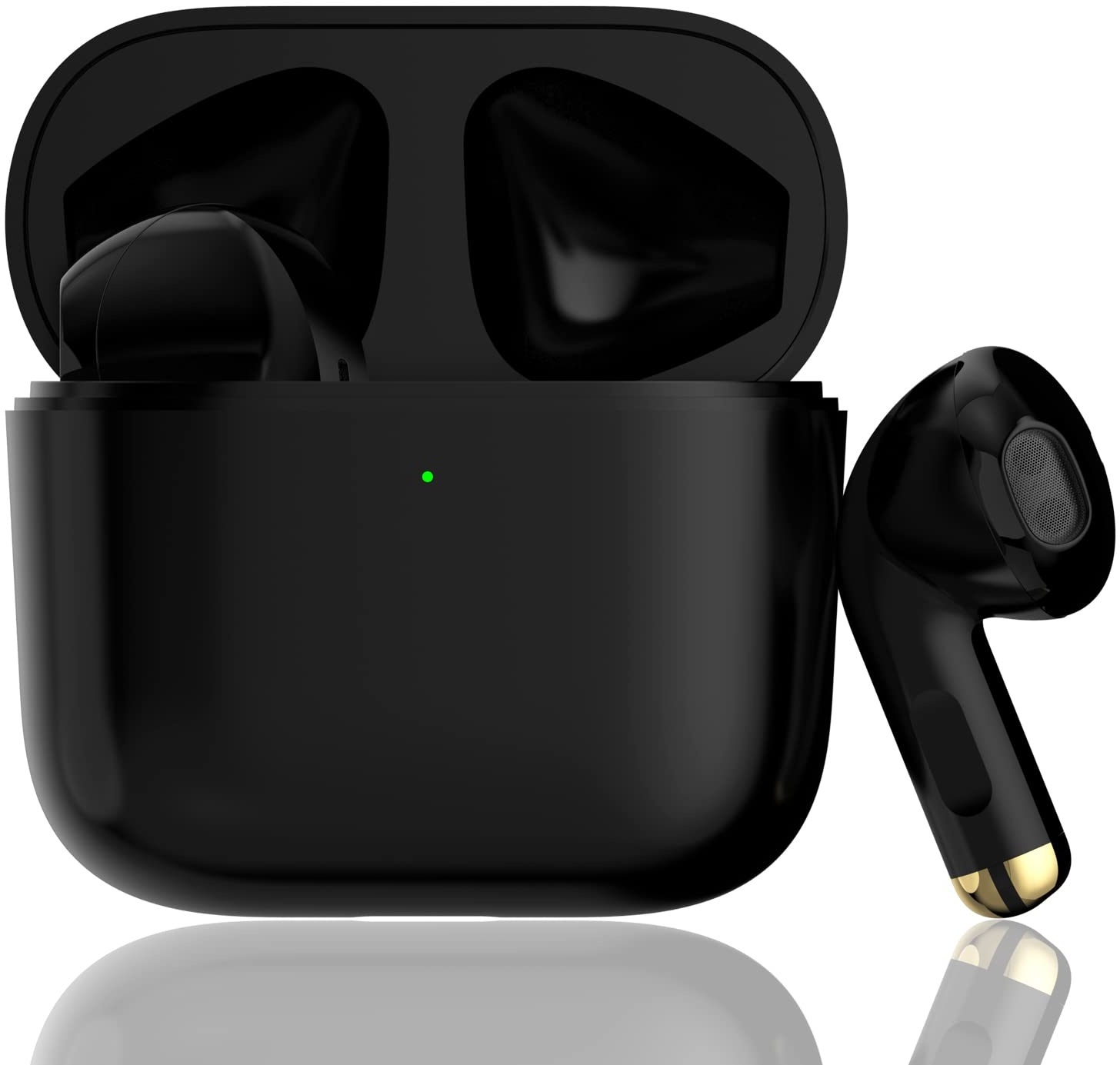 Bluetooth Kopfhörer in Ear Kopfhörer Bluetooth 5.3 mit Immersiver 3D Stereo kabellos Kopfhörer mit 4 Mikrofone 42 Stunden Touch-Control IPX7 Wasserdicht für Xiaomi iPhone Samsung Huawei