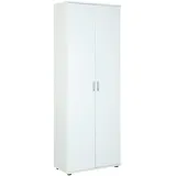 Interlink Mehrzweckschrank 70 x 34 x 190 cm Weiß