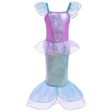 Lito Angels Mädchen Prinzessin Meerjungfrau Kostüme Märchen Kleid Verkleidung Party Kleid Gr. 4-5 Jahre Violett (Tag size - 120)