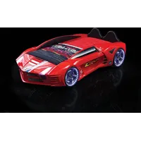Autobett Neo in Rot - Rot