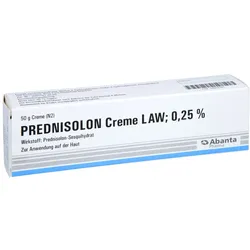 Prednisolon Creme LAW 50 g