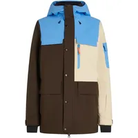 O'Neill Fwc'peak Pro Snow Jacket Blue Poppy Colour block XS