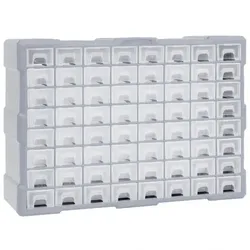 Multi-Schubladen-Organizer 2 | vidaXL : Farbe - Grau