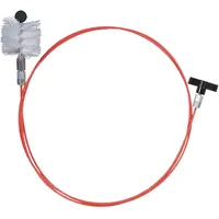 Ribimex Kaminrohr-Reinigungsset Glasfaser 3 m mit Nylonbürste Ø 80 mm