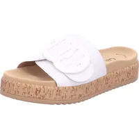 Gabor Plateau Pantolette weiß 41 EU