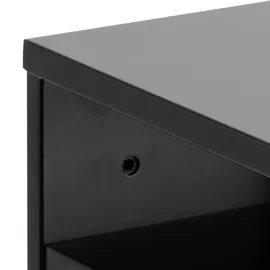 VCM Nachttisch 1 Schublade Schwarz